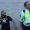 Skateboarder Mike Vallely punks Kevin James in a Paul Blart Mall Cop parody